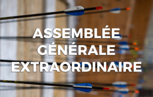 Assemblée générale extraordinaire